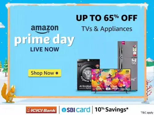 Amazon Prime Day Sale 2023 Big Discount on Washing Machine, ACs, & Refrigerator