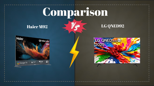 Haier M92 (H65M92FUX) vs LG QNED92 (65QNED92ALA): 2025’s Top Mini-LED TV Battle for Indian Homes review_img_2