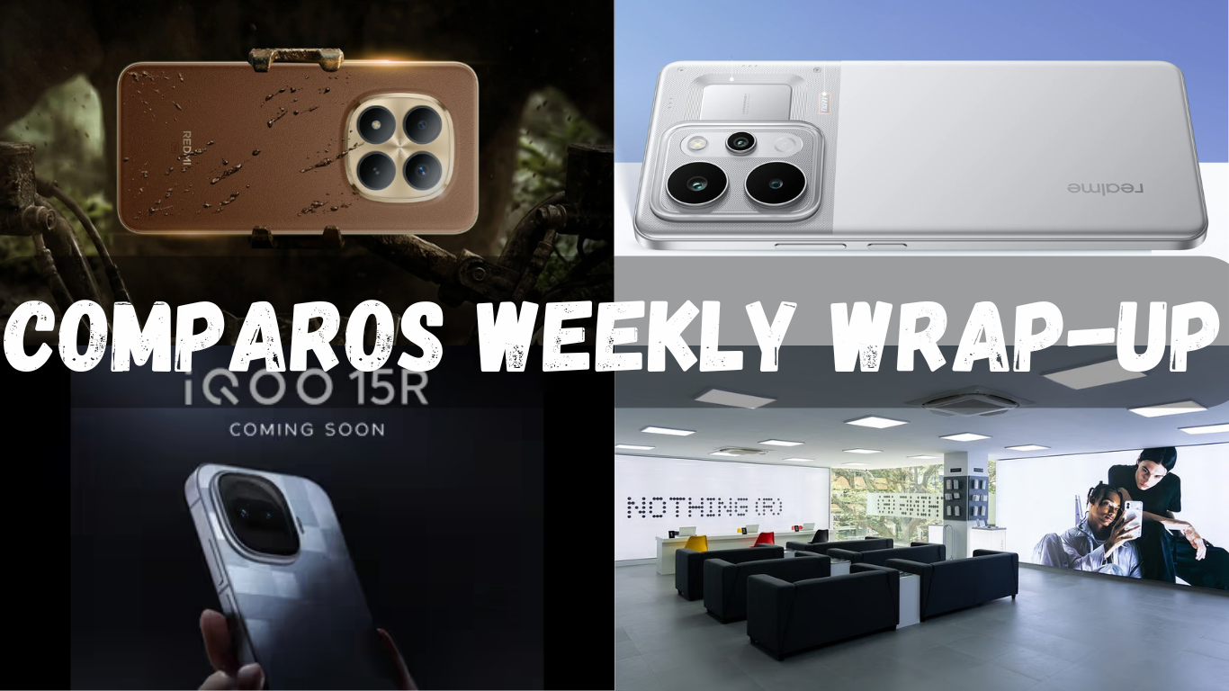 Comparos Weekly Wrap-Up: January 27 - January 31, 2026 - iQOO 15R India Launch, Redmi Note 15 Pro Series, Realme P4 Power, HP HyperX Omen 15, iPhone 18 Pro Camera Leak Comparos Weekly Wrap-Up: January 27 - January 31, 2026 - iQOO 15R India Launch, Redmi Note 15 Pro Series, Realme P4 Power, HP HyperX Omen 15, iPhone 18 Pro Camera Leak