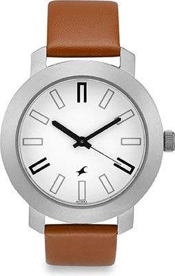 Fastrack NG3120SL01C Bare Basic Analog Watch - For Men Fastrack NG3120SL01C Bare Basic Analog Watch - For Men
