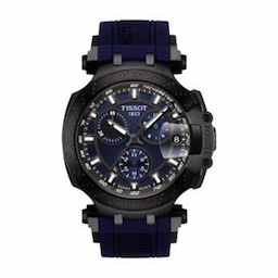Tissot Men Navy Blue T-Race Swiss Chronograph Analogue Watch T1154173704100 Tissot Men Navy Blue T-Race Swiss Chronograph Analogue Watch T1154173704100