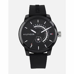 Tommy Hilfiger Men Black Analogue Watch TH1791555W Tommy Hilfiger Men Black Analogue Watch TH1791555W