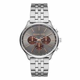 Michael Kors Men Grey Analogue Watch MK8723_SOR Michael Kors Men Grey Analogue Watch MK8723_SOR