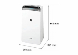 Sharp Air Purifier & Dehumidifier DW J20FM W Sharp Air Purifier & Dehumidifier DW J20FM W