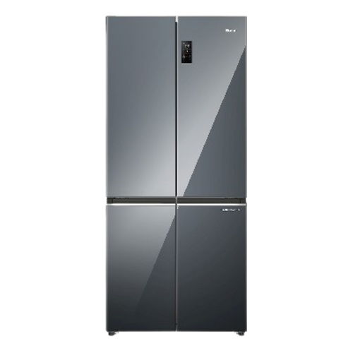 Haier Haier HRB-600MGU1 520 Litres Mirror Glass 4 Door Side by Side Wi-Fi Refrigerator