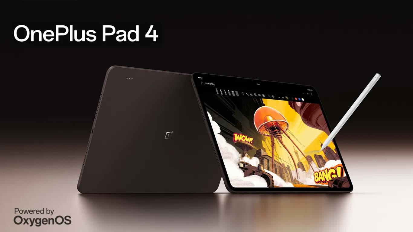 OnePlus Pad 4 Debuts with Snapdragon 8 Elite Gen 5 built for PC-Level Performance OnePlus Pad 4 Debuts with Snapdragon 8 Elite Gen 5 built for PC-Level Performance